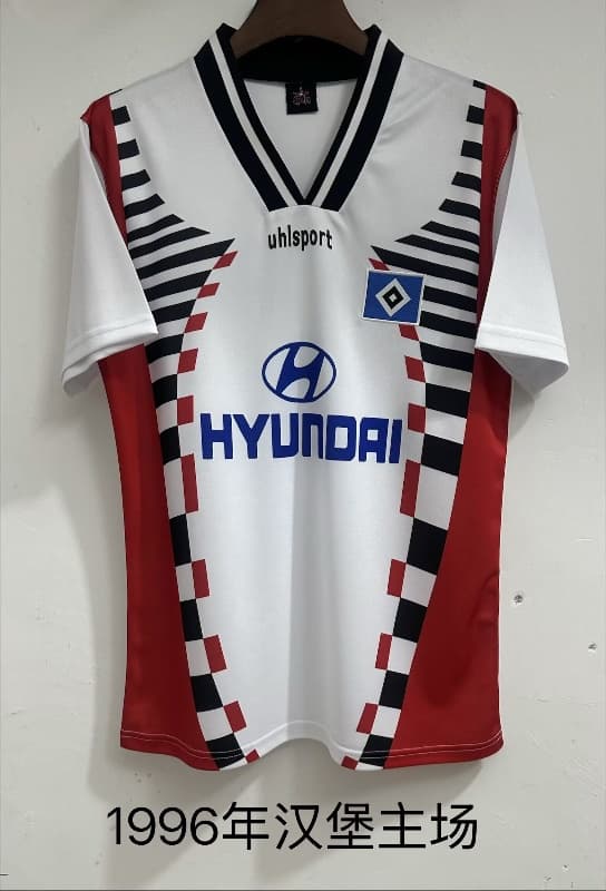 AAA(Thailand) Hamburger SV 1996/97 Home Retro Soccer Jersey