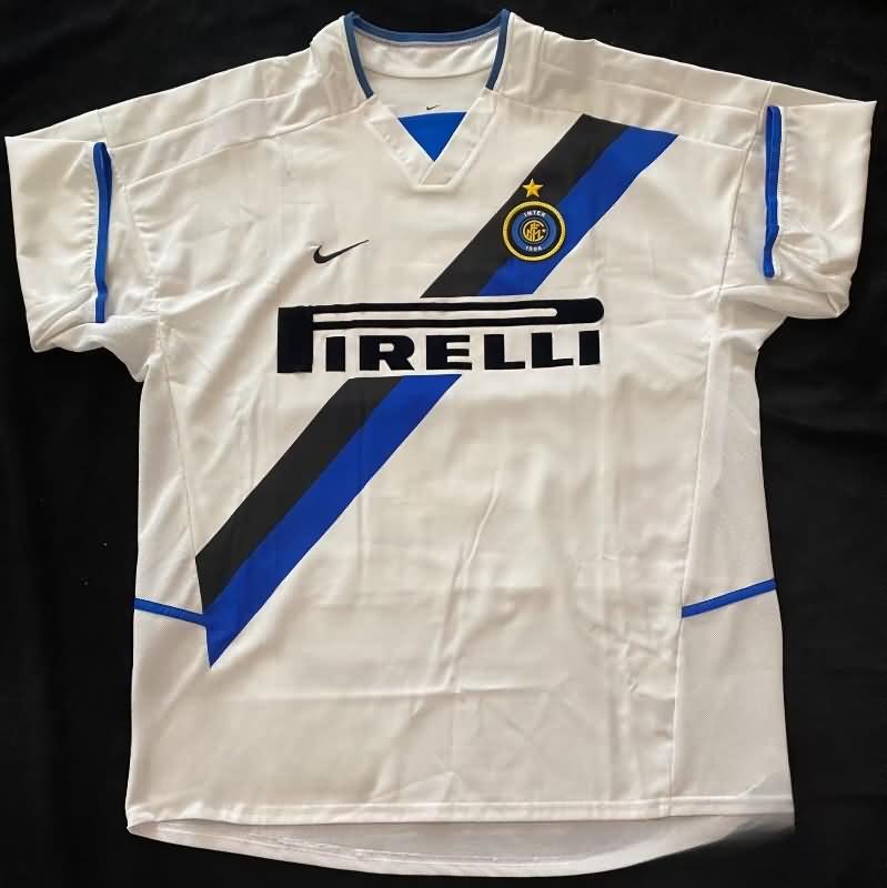 AAA(Thailand) Inter Milan 2002/03 Away Retro Soccer Jersey