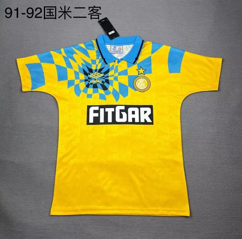 AAA(Thailand) Inter Milan 1991/92 Third Retro Soccer Jersey