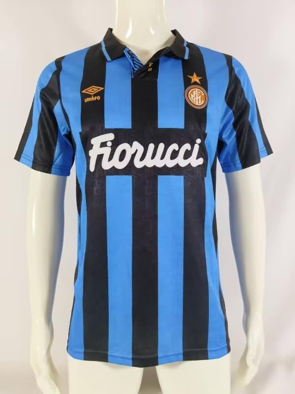 AAA(Thailand) Inter Milan 1993/94 Home Retro Soccer Jersey