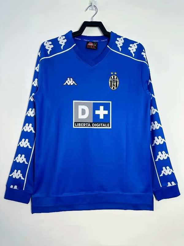 AAA(Thailand) Juventus 1999/2000 Away Long Sleeve Retro Soccer Jersey