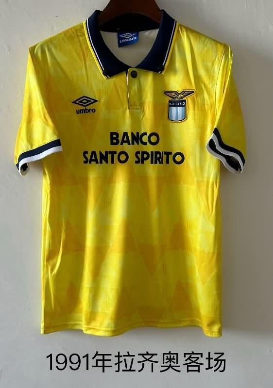 AAA(Thailand) Lazio 1991/92 Away Retro Soccer Jersey