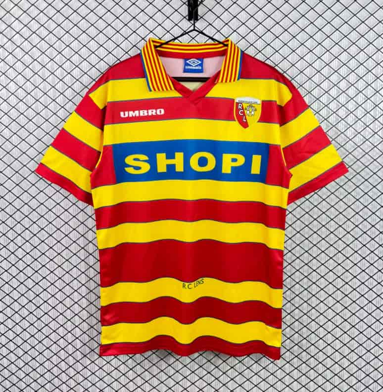 AAA(Thailand) Lens 1996/97 Home Retro Soccer Jersey