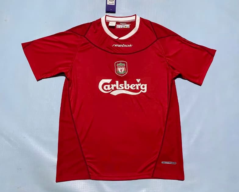 AAA(Thailand) Liverpool 2002/04 Home Retro Soccer Jersey