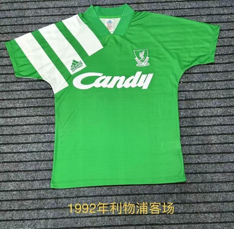 AAA(Thailand) Liverpool 1991/92 Away Retro Soccer Jersey