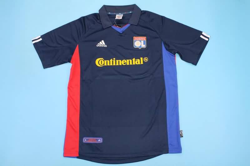 AAA(Thailand) Lyon 2001/02 Away Retro Soccer Jersey