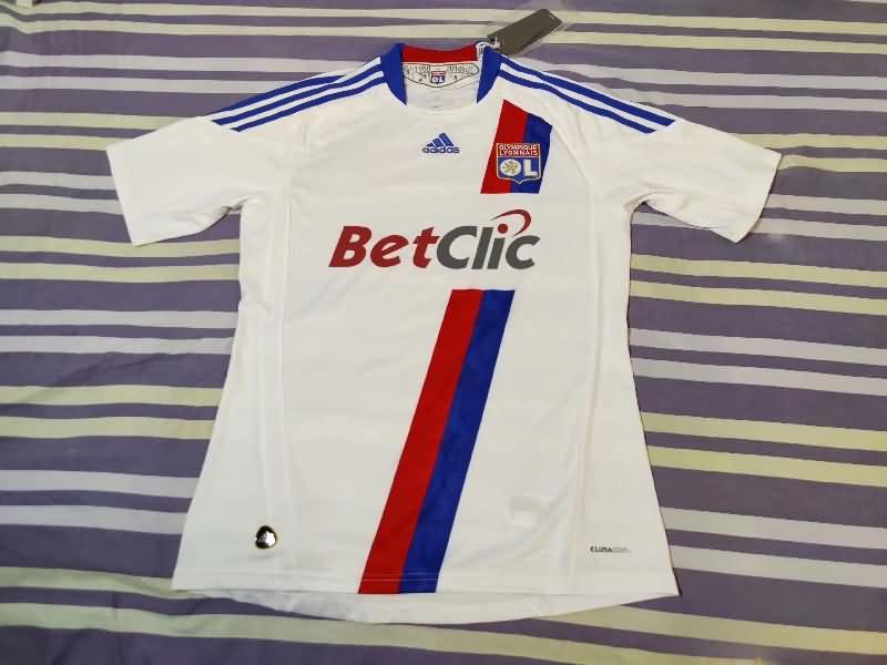 AAA(Thailand) Lyon 2010/11 Home Retro Soccer Jersey