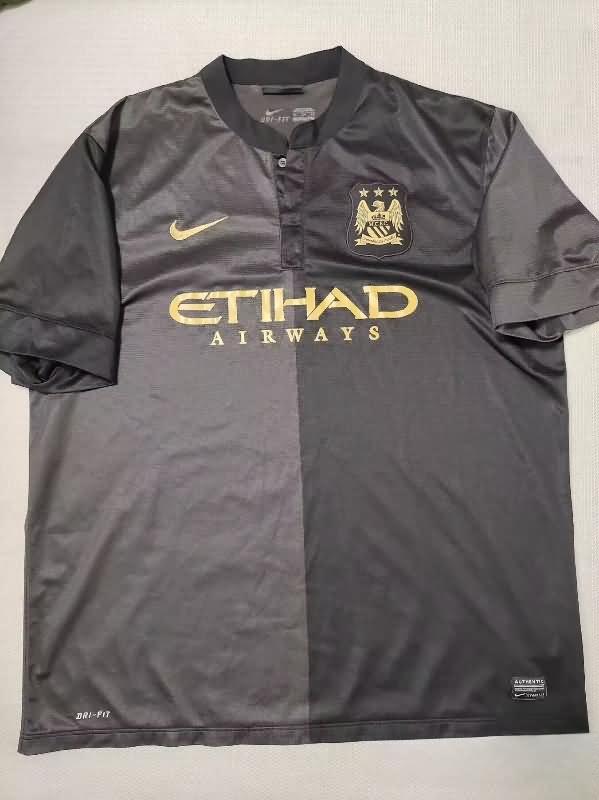 AAA(Thailand) Manchester City 2013/14 Third Retro Soccer Jersey