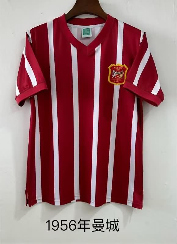 AAA(Thailand) Manchester City 1956 Away Retro Soccer Jersey