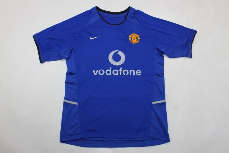 AAA(Thailand) Manchester United 2002/03 Third Retro Soccer Jersey