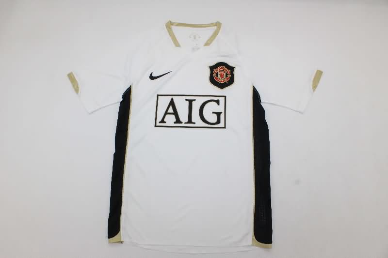 AAA(Thailand) Manchester United 2006/07 Away Retro Soccer Jersey(Player)