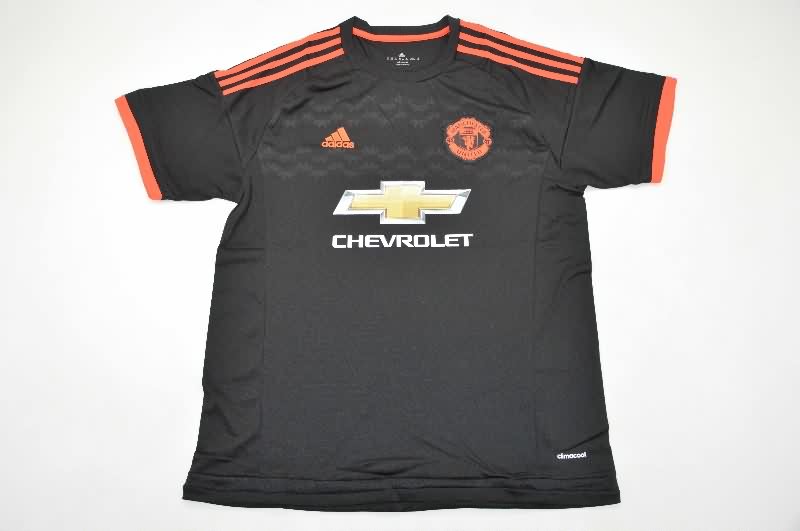 AAA(Thailand) Manchester United 2015/16 Third Retro Soccer Jersey