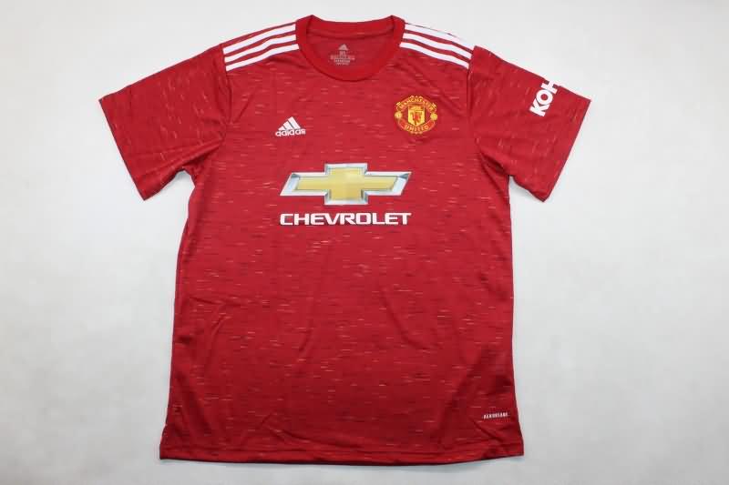 AAA(Thailand) Manchester United 2020/21 Home Retro Soccer Jersey