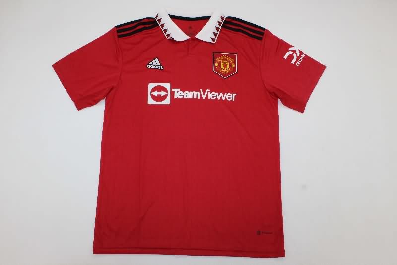 AAA(Thailand) Manchester United 2022/23 Home Retro Soccer Jersey