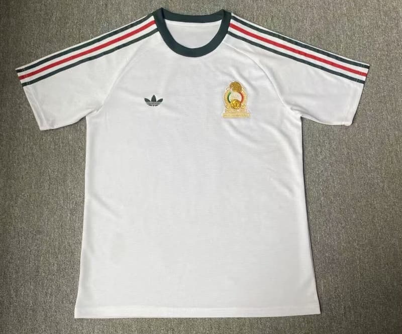 AAA(Thailand) Mexico 1986 Away Retro Soccer Jersey