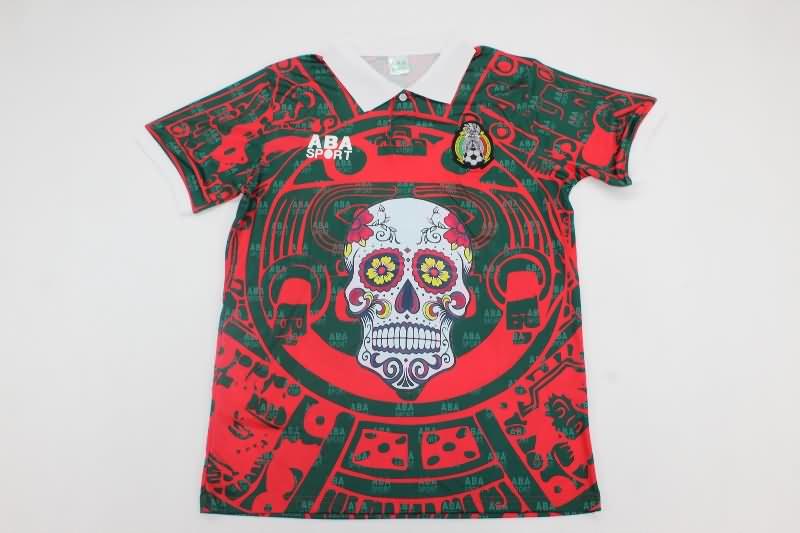 AAA(Thailand) Mexico 1998 Special Retro Soccer Jersey 03