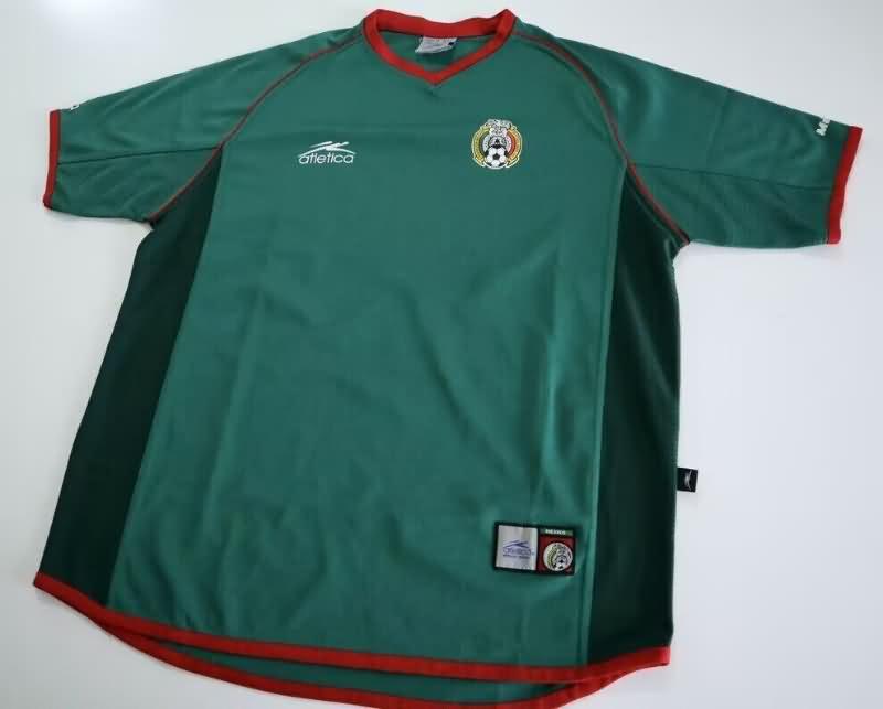 AAA(Thailand) Mexico 2002 Home Retro Soccer Jersey