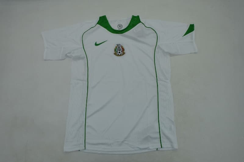 AAA(Thailand) Mexico 2004 Away Retro Soccer Jersey