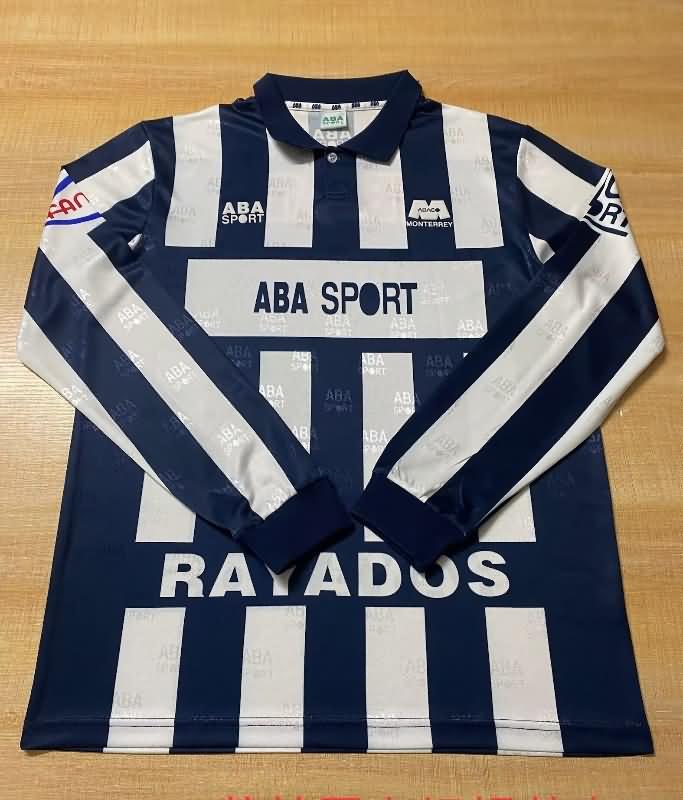 AAA(Thailand) Monterrey 1996/97 Home Long Sleeve Retro Soccer Jersey