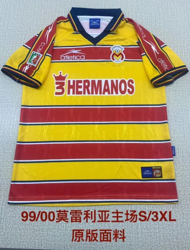 AAA(Thailand) Morelia 1999/00 Home Retro Soccer Jersey