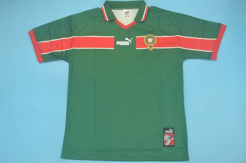 AAA(Thailand) Morocco 1998 Away Retro Soccer Jersey