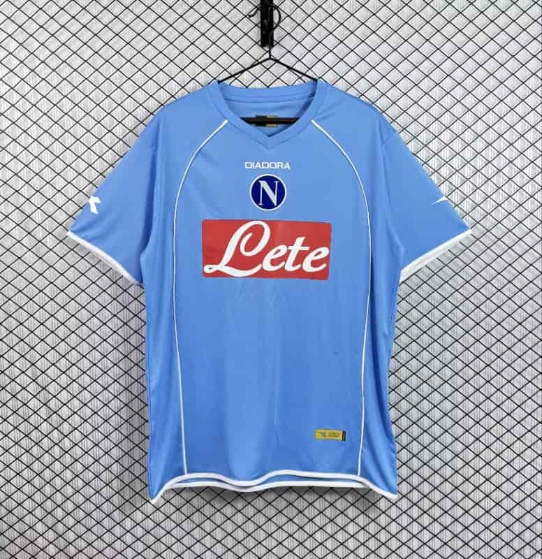 AAA(Thailand) Napoli 2006/07 Home Retro Soccer Jersey