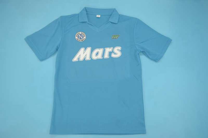 AAA(Thailand) Napoli 1988/89 Retro Home Soccer Jersey