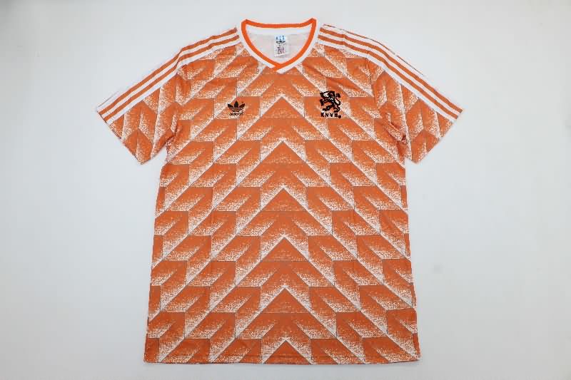 AAA(Thailand) Netherlands 1988 Home Retro Soccer Jersey