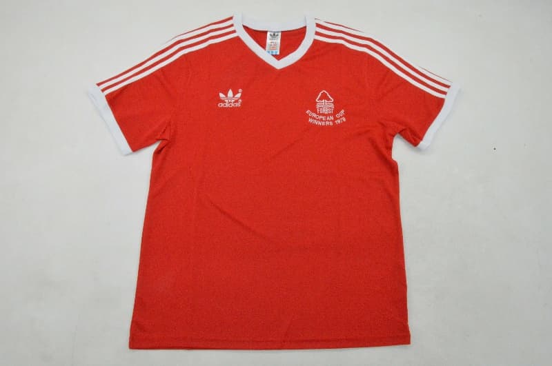 AAA(Thailand) Nottingham Forest 1979 Home Retro Soccer Jersey