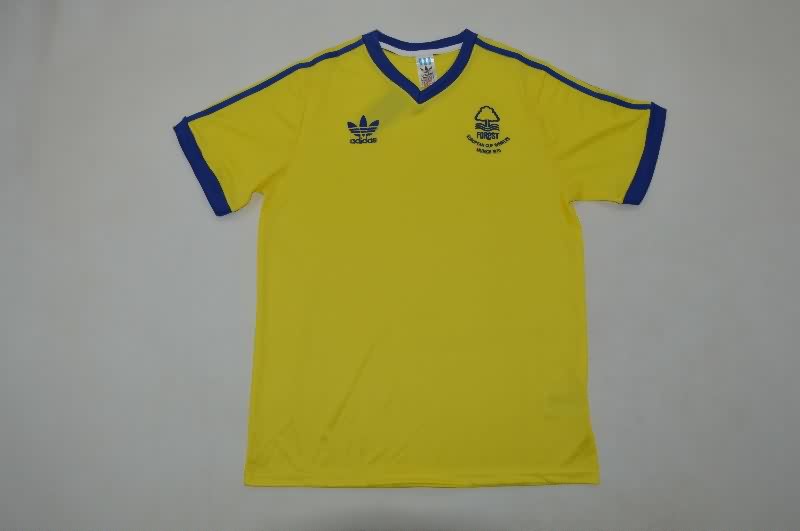 AAA(Thailand) Nottingham Forest 1977/80 Away Retro Soccer Jersey
