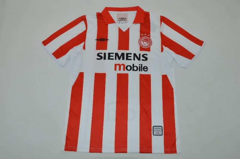 AAA(Thailand) Olympiacos 2004/05 Home Retro Soccer Jersey