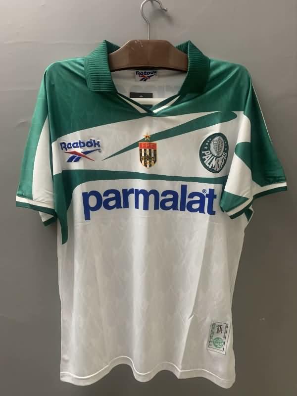 AAA(Thailand) Palmeiras 1996 Away Retro Soccer Jersey