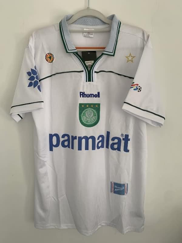 AAA(Thailand) Palmeiras 1999 Away Retro Soccer Jersey