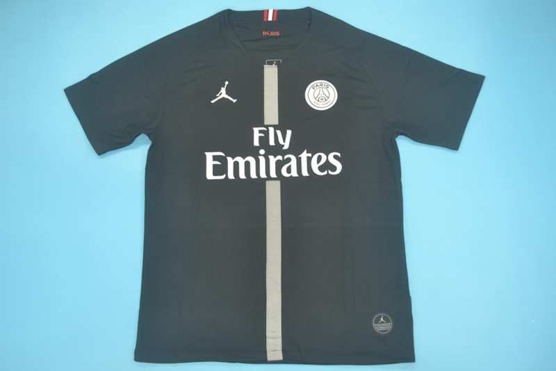 AAA(Thailand) Paris St German 2018/19 UCL Black Soccer Jersey