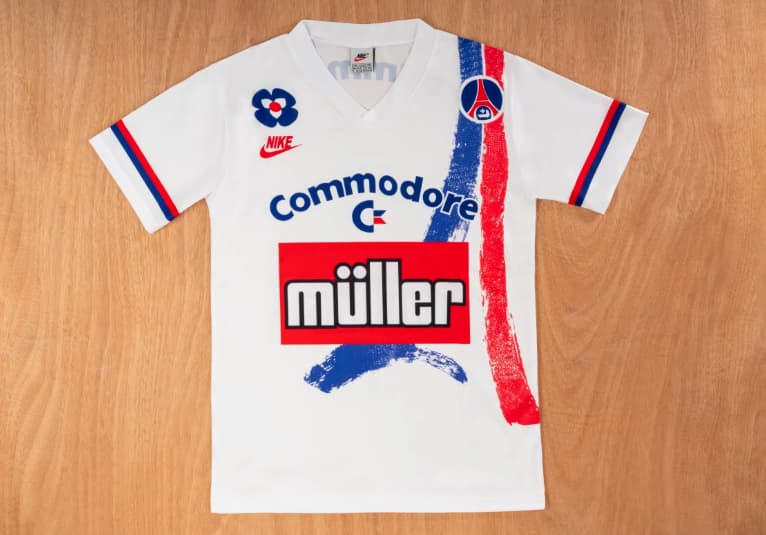 AAA(Thailand) Paris St German 1991/92 Away Soccer Jersey