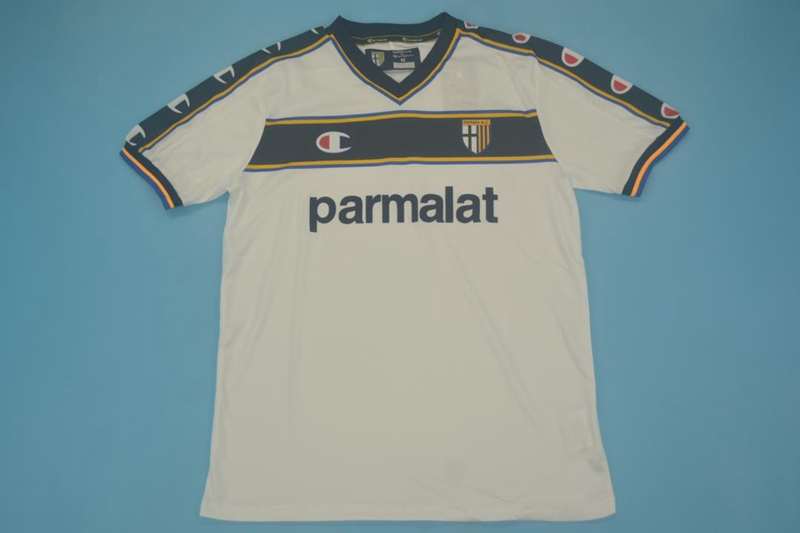 AAA(Thailand) Parma 2002/03 Home Retro Soccer Jersey