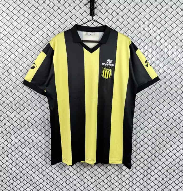 AAA(Thailand) Penarol 1987 Home Retro Soccer Jersey