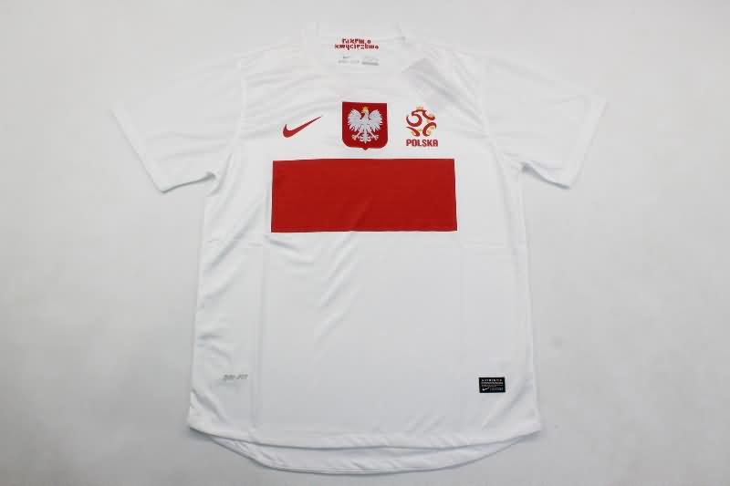 AAA(Thailand) Poland 2012 Home Retro Soccer Jersey