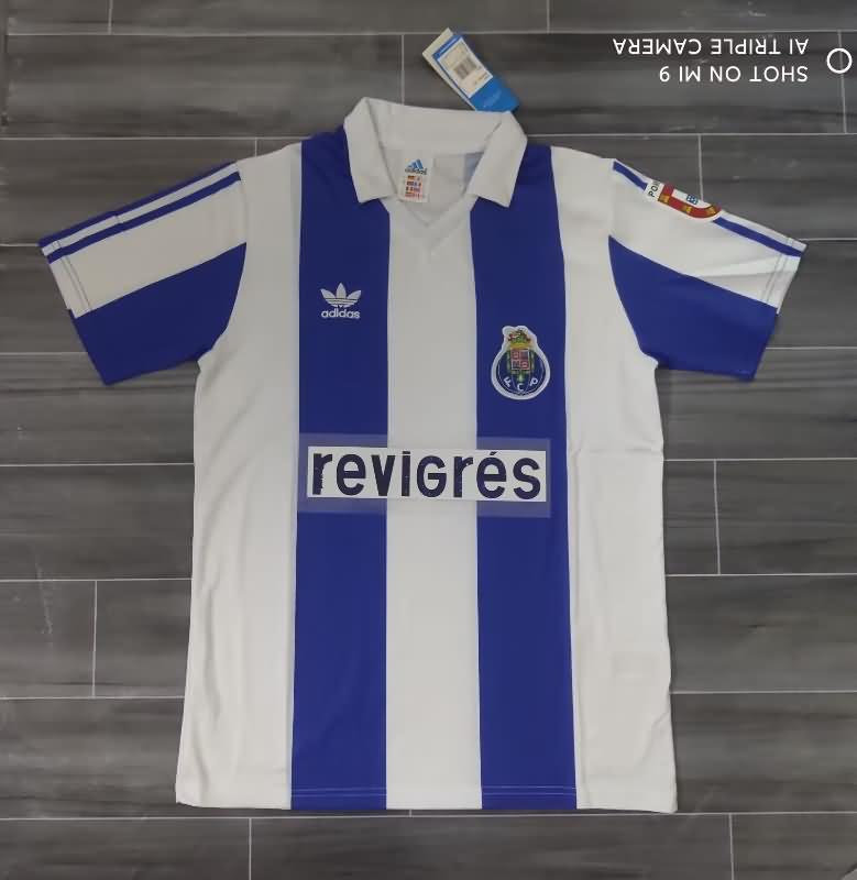 AAA(Thailand) Porto 1986/87 Home Retro Soccer Jersey