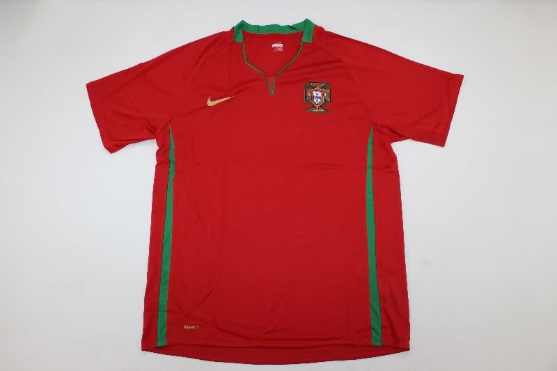 AAA(Thailand) Portugal 2008 Home Retro Soccer Jersey