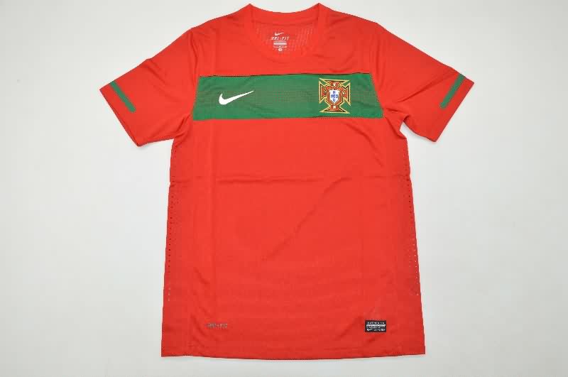 AAA(Thailand) Portugal 2010 Home Retro Soccer Jersey (Player)