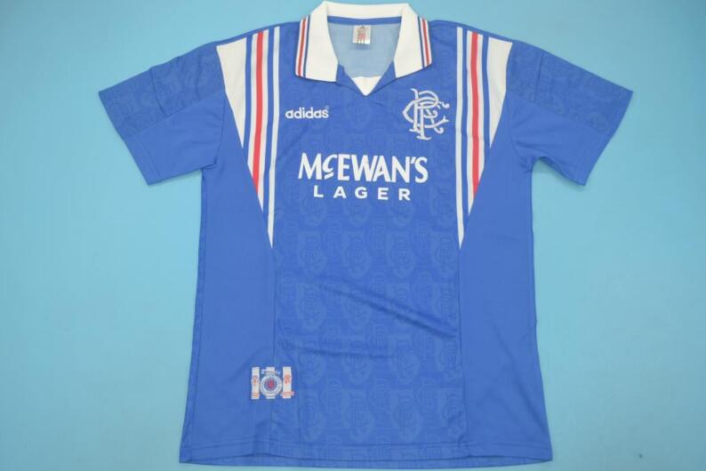 AAA(Thailand) Rangers 1996/97 Home Retro Soccer Jersey