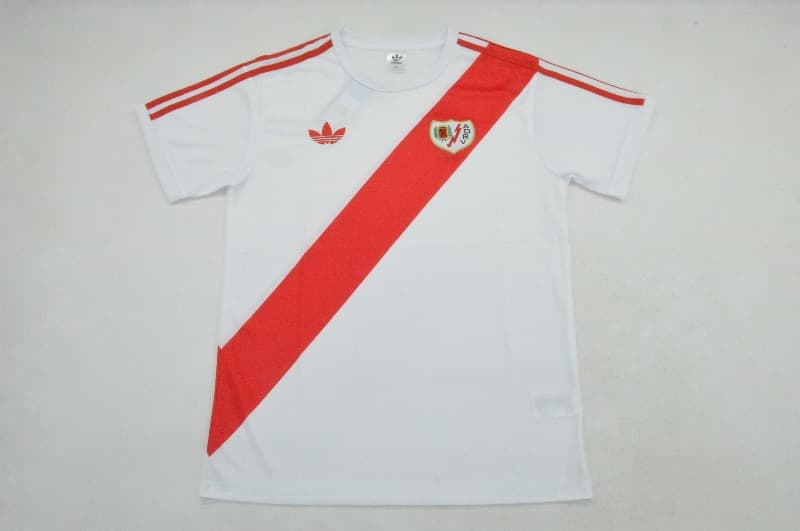 AAA(Thailand) Rayo Vallecano 1977/79 Home Retro Soccer Jersey