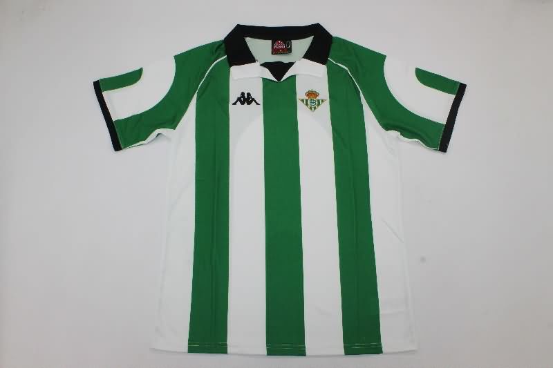 AAA(Thailand) Real Betis 1998 Home Retro Soccer Jersey