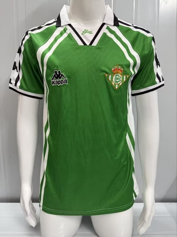 AAA(Thailand) Real Betis 1997/98 Away Retro Soccer Jersey