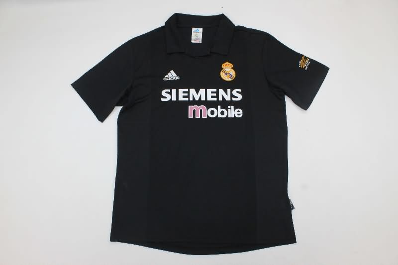 AAA(Thailand) Real Madrid 02/03 Retro Away Soccer Jersey