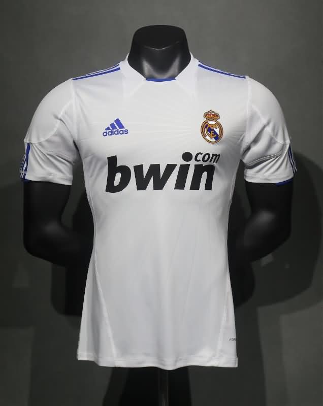 AAA(Thailand) Real Madrid 2010/11 Home Retro Soccer Jersey (Player)