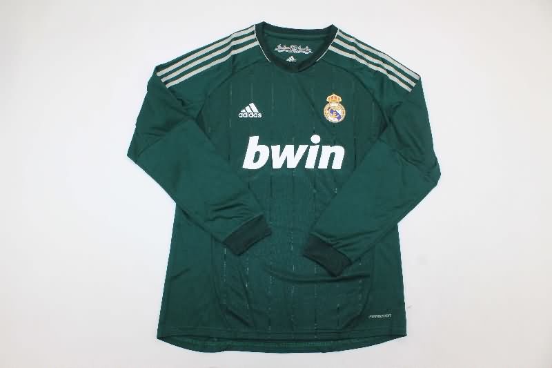 AAA(Thailand) Real Madrid 2012/13 Third Long Sleeve Retro Soccer Jersey (Player)