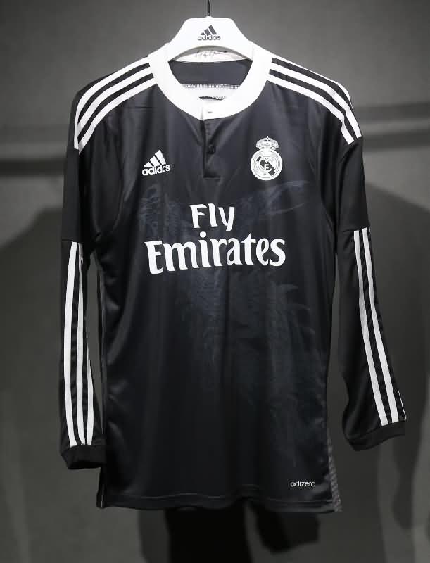 AAA(Thailand) Real Madrid 2014/15 Third Long Retro Soccer Jersey (Player)