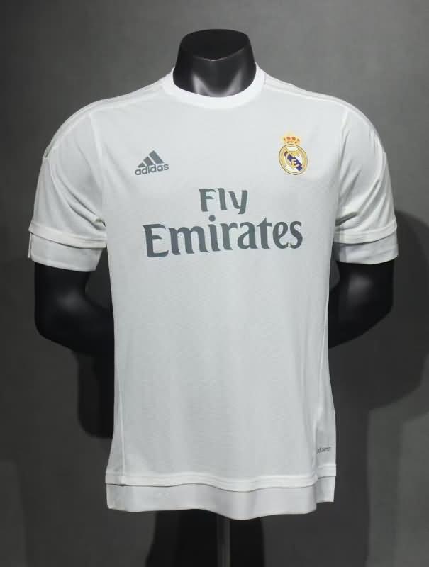 AAA(Thailand) Real Madrid 2015/16 Home Retro Soccer Jersey (Player)